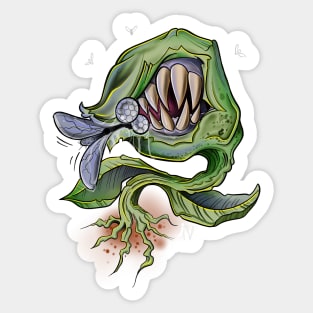 Venus Fly Trap Carnivorous Monster Plant Sticker